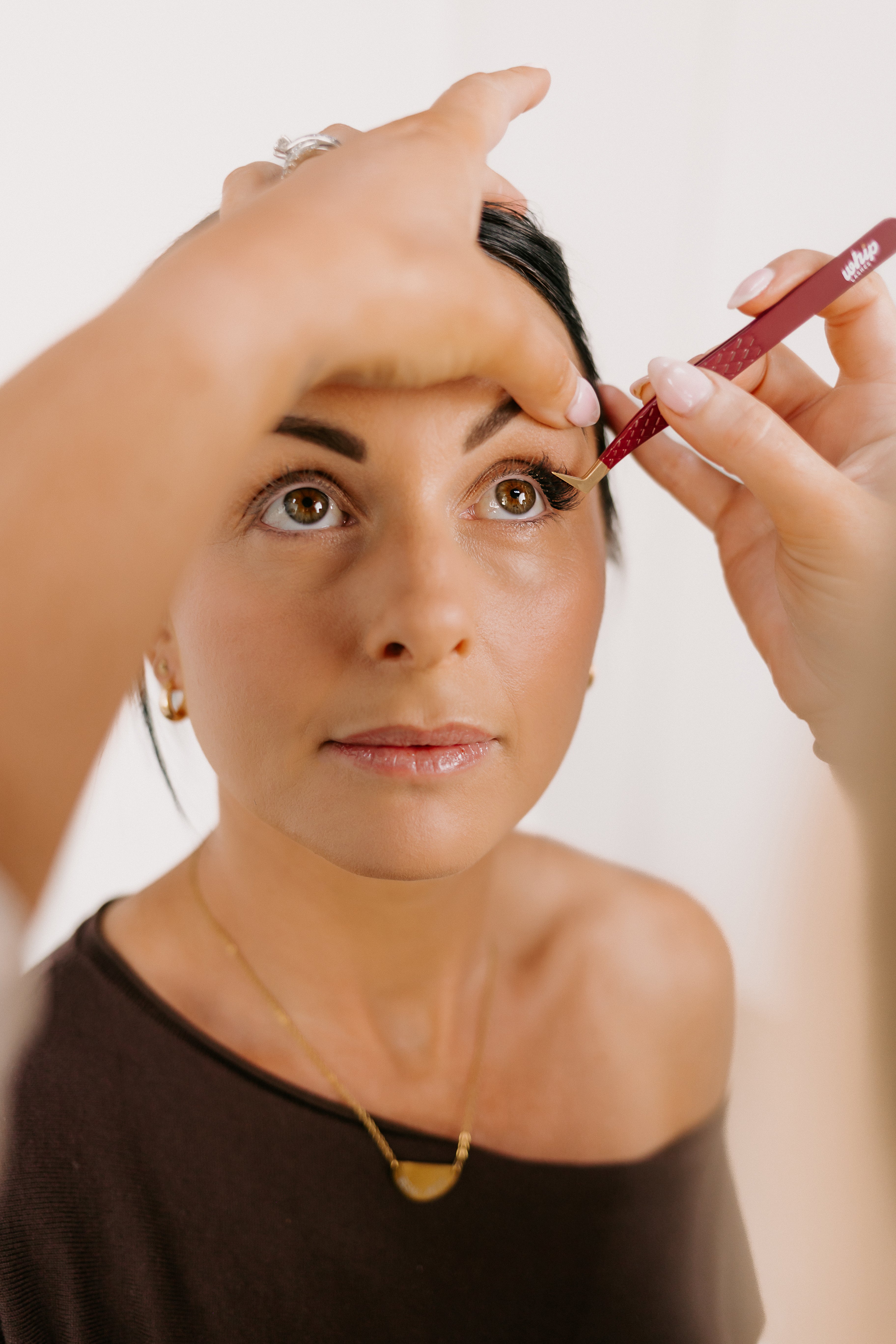 Whip Lash Tweezers | Precision Grip - Zero Stick